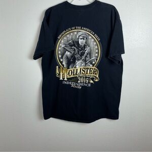 2016 Hollister Ca Biker rally Brando tee shirt